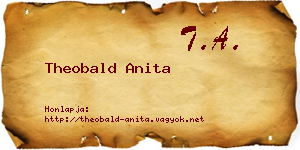 Theobald Anita névjegykártya